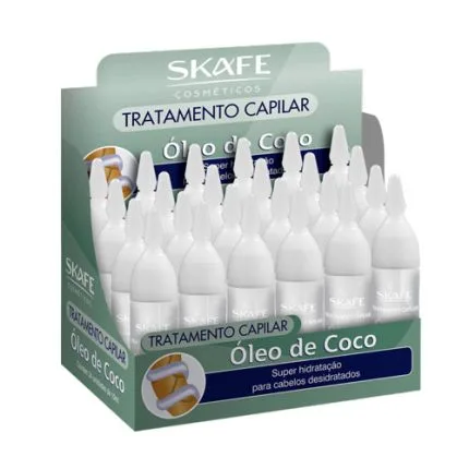 آمپول یونیزه درمانی خشکی اسکالپ و فیبر نارگیل اسکیف