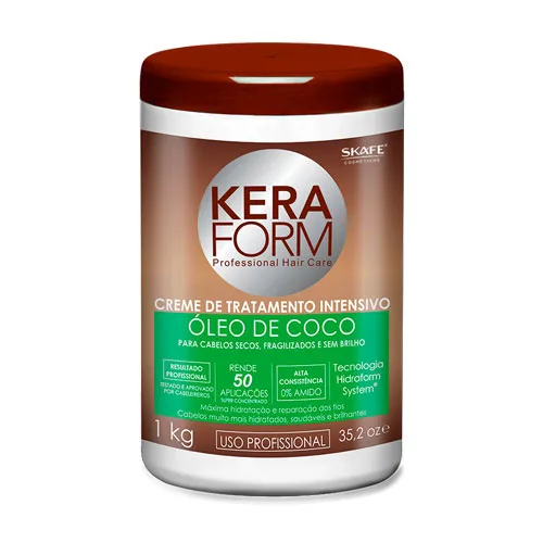 ماسک مو درمانی فشرده روغن نارگیل 1000 میل کرافرم اسکیف