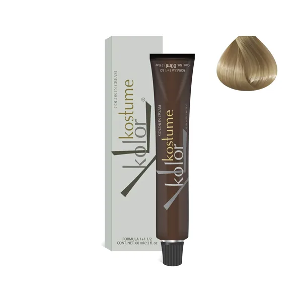 رنگ مو بلوند بسیار روشن 10 کاستوم 60 میل