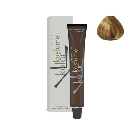 رنگ مو بلوند طلایی روشن کاستوم 60 میل