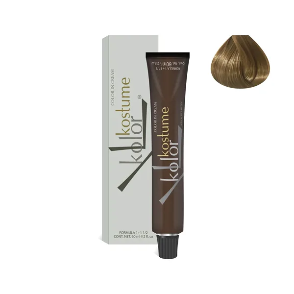 رنگ مو بلوند طلایی مایل به خاکستری روشن 8.31 کاستوم 60 میل