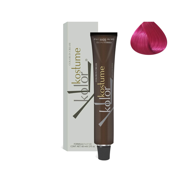 رنگ مو فانتزی سرخابی کاستوم 60 میل