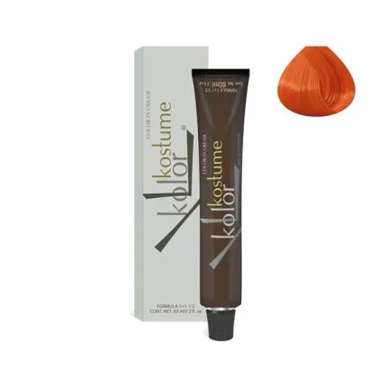 رنگ مو فانتزی نارنجی نئونی کاستوم 60 میل