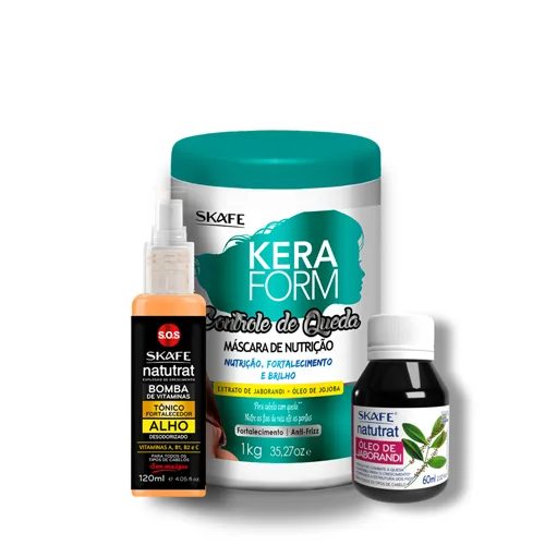 کیت ضد ریزش و تقویت رشد مو