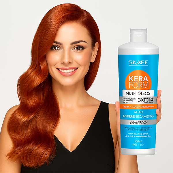 شامپو بدون سولفات مناسب موهای رنگ شده -skafe