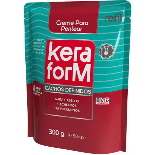 Pouch-Refil-Keraform-Cachos-Definidos-300-g کرم حالت دهنده تعریف فر