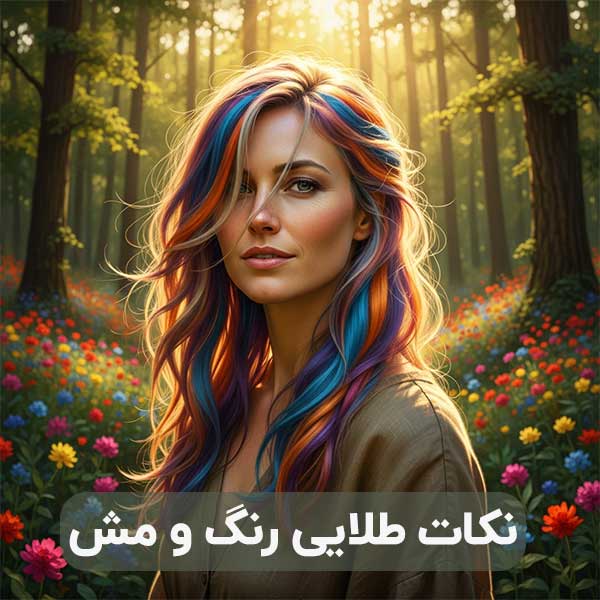 10 نکته طلایی رنگ و مش مو با اسکیف