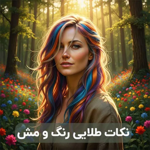 10 نکته طلایی رنگ و مش مو با اسکیف