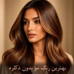 بهترین رنگ مو دکلره مطابق با پوست شما
